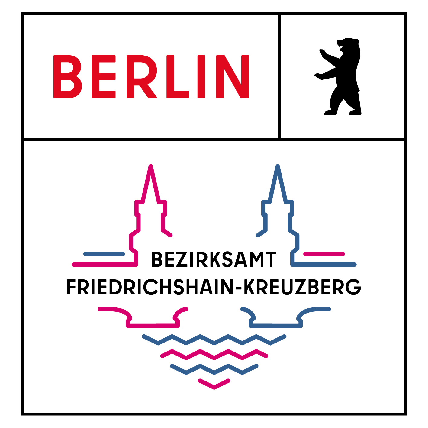 Bezirksamt Friedrichshain-Kreuzberg - Logo