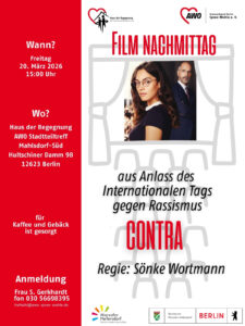 Flyer Filmnachmittag CONTRA